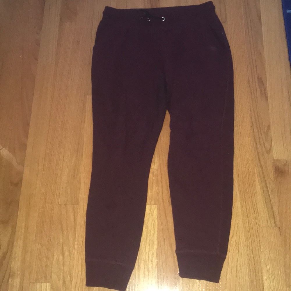 Maroon joggers